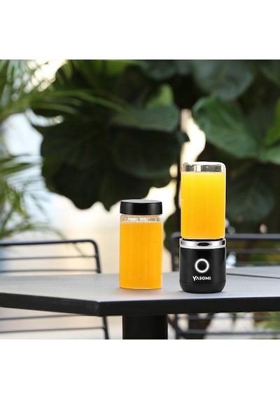 Yasomi GN-A04 Kablosuz Şarjlı Cam Smoothie El Blenderi