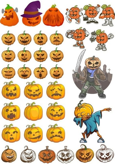 Happy Halloween Sticker Set-3 20 Parça Telefon, Tablet, Defter, Laptop Sticker