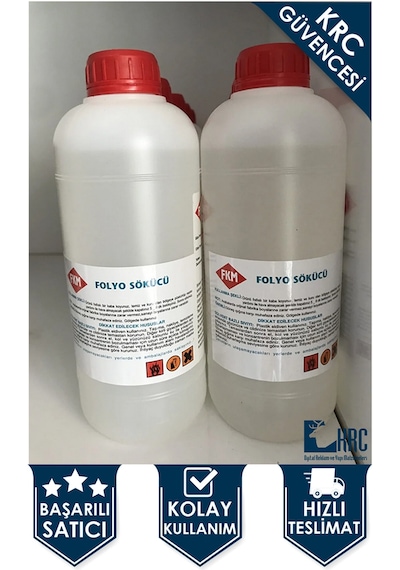 FKM Folyo Sökücü 1 lt 2'li Paket