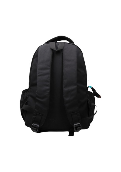 Bvt-34600 Su Itici Kumaş Okul Çantası Unisex Sırt Çantası Siyah Siyah Siyah Siyah