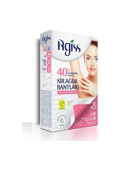 Agiss Sir Ağda Bandı 40'lı Tüm Ciltler 12'li Paket
