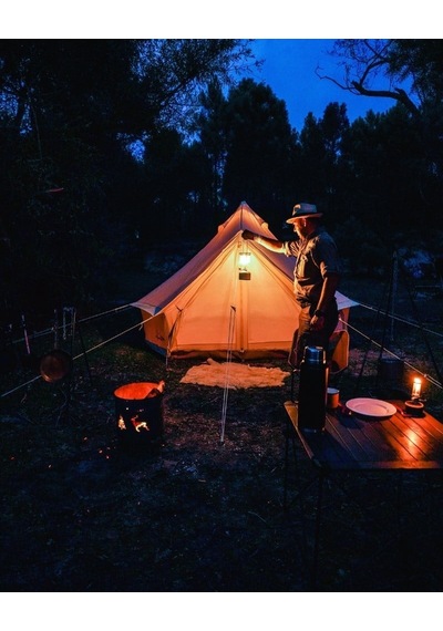 Campout - 4 Mt Kanvas Çadır Çok Renkli