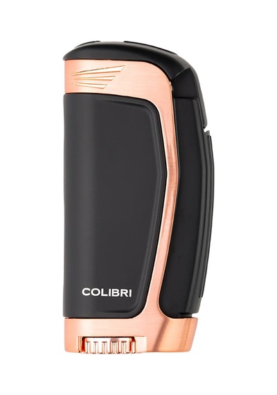 Colibri E3 3 Torch Pürmüz Siyah - Rose Gold Puro Çakmağı