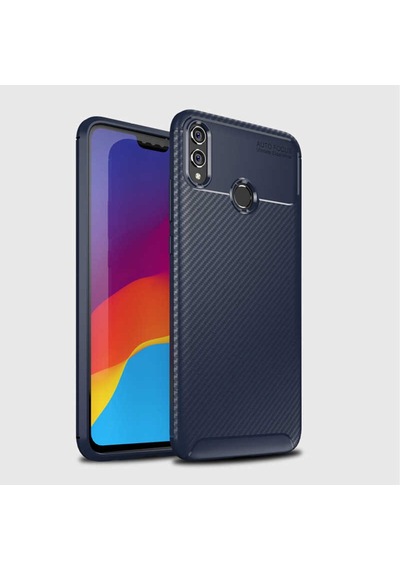 Huawei Honor 8x Kılıf Zore Negro Silikon Kapak Siyah