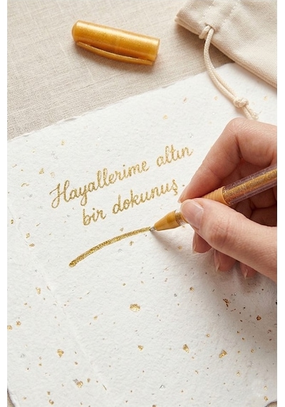 Turuncu Simli Jel Kalem 1.0mm 2 Adet Akıcı Yazım Pensan Simli Jel Kalem Tükenmez Simli Kalem Simli Pilot Kalem Canlı