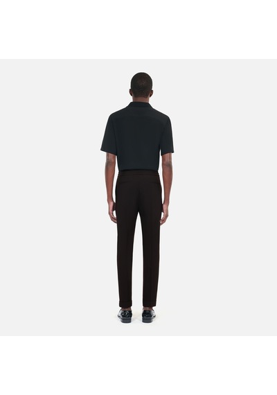 The Kooples Erkek Siyah Yün Karışımlı Pantolonhpan28045k