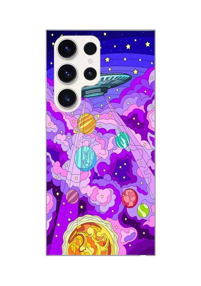 Samsung Galaxy Uyumlu S25 Ultra Yumuşak Desen100 Çok Renkli