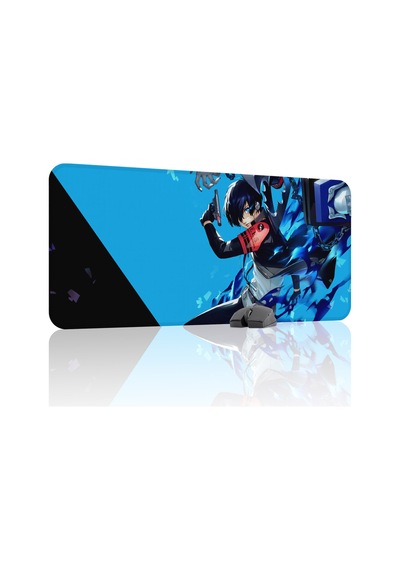 Persona 3 Kaymaz Dikişli Kauçuk Oyuncu Mousepad V3 - 90x40 Xxl Gaming Mouse Pad Fare Altlığı