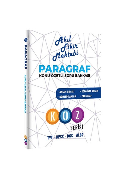 Akıl Fikir Mektebi Paragraf Soru  Bankası