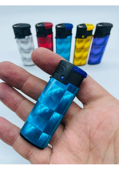 Fosforlu Pürmüzlü Plastik Çakmak 5 Adet 7 CM