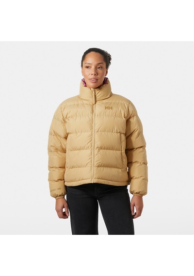 Helly Hansen Yu 23 Reversible Puffer Kadın Dik Yaka Mont Sari