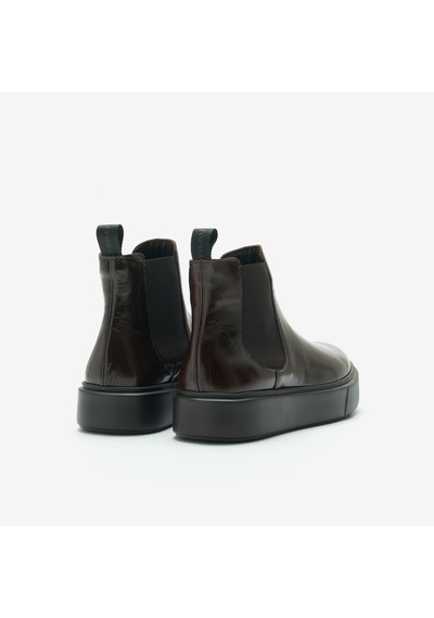Chocolate Bot Kadın 41s2 Frau Ortıseı Chelsea Boot Kahverengi