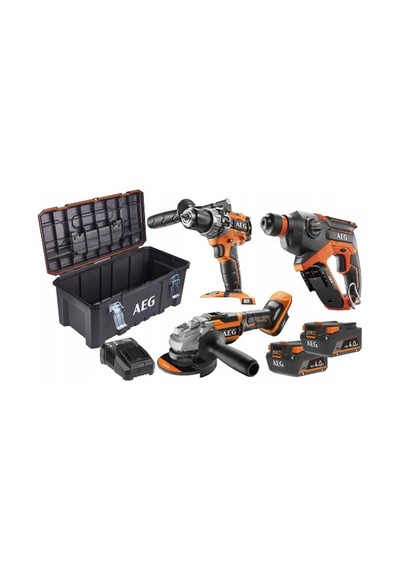 Aeg Jp18l3-402tb 18v Akülü Set