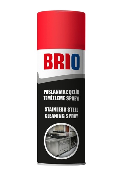 Brio Paslanmaz Çelik Temizleme Spreyi 2'li 400 Ml