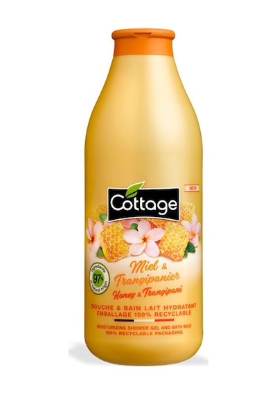 Cottage Bal & Frangipani Aromalı Duş Jeli 750ml Bal - Süt