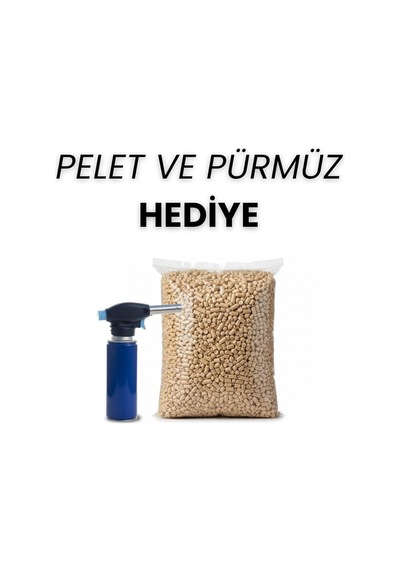 Pelet Soba Roket Soba 85 Cm - Pürmüz&pelet Hediyeli