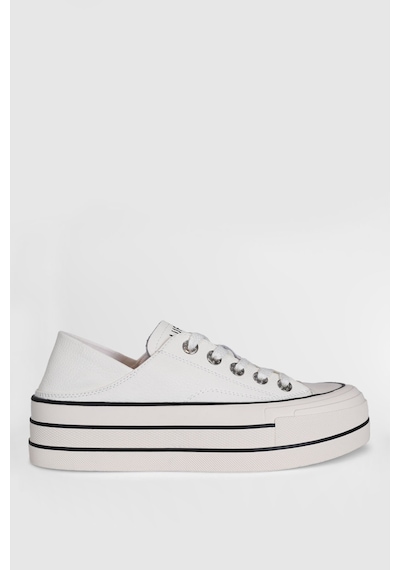 Lufian Pamela Kadın Sneaker Ayakkabı Beyaz Beyaz 121230091100500
