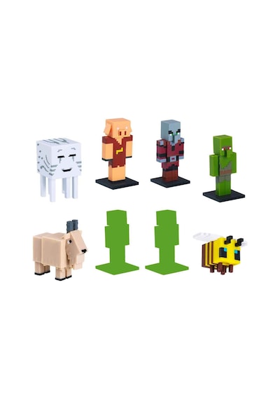 Minecraft 3d Toppeez Deluxe 8 Li Figür Seti 1