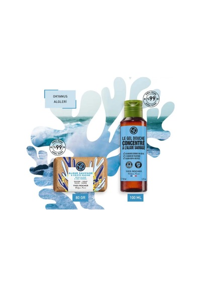 Okyanus Esintili Duş Ve Bakım Seti - Duş Jeli 100ml + Katı Sabun 80 Gr Diğer