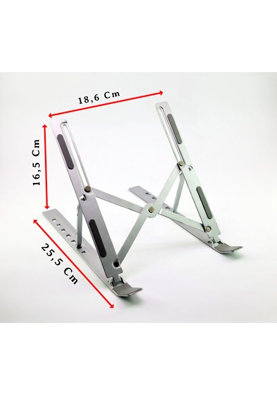 Laptop Standı Katlanır Ayarlanabilir 7 Kademeli Metal