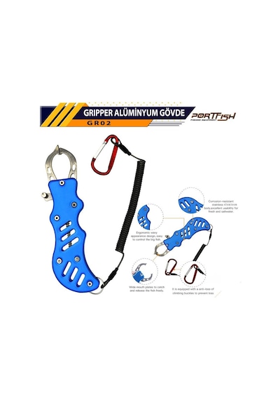 Portfish Gripper Alüminyum Balık Tutucu
