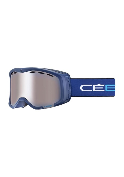 Cebe Cheeky Gözlük Üstü Takılabilen Mat Blue White Orange Flash Aynalı 8-14 Cbg209 Cb.04 Mavi