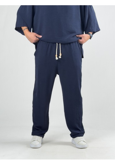 Oversize Lacivert Keten Takım Coc3204