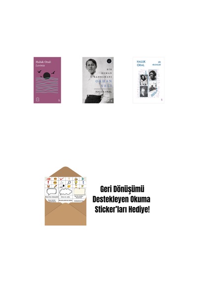 Everest Açıkhava 31 - Lavinia + Bir Roman Kahramanı Orhan Veli Ciltli + Şiir Hikâyeleri + Okuma Sticker'ları