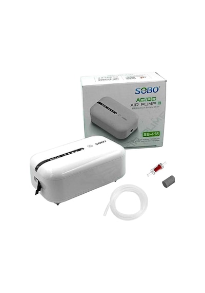 Sobo Usb Şarjlı Tek Çıkışlı Hava Motoru Ac/dc 1w 3l/min Sb-418