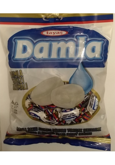 Damla Sakızı Aromalı Dolgulu Yumuşak Şekerleme 350 Gram