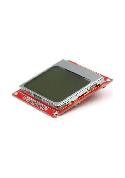 Devremarkt 5110 84x48 Lcd Modül 84 X 48 Pixel Grafik Lcd Display Ekran 5v Beyaz Arka Işık Gösterge Menü Resim