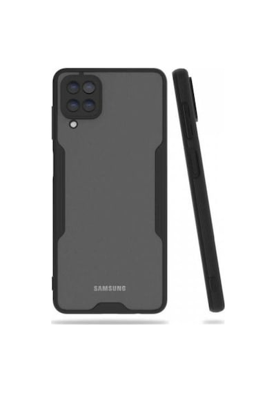 Galaxy A12 Kılıf Zore Parfe Kenarları Pastel Renk Silikon Kılıf