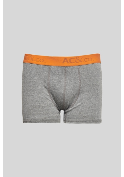 Ac&Co / Altınyıldız Classics Erkek Sıyah Turuncu 3'Lü Boxer Paketi 4A03231P3010Stcl Siyah - Turuncu