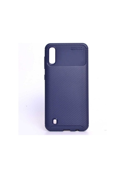Galaxy M10 Kılıf Zore Negro Silikon Kapak Lacivert