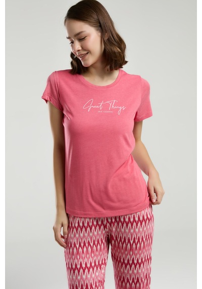 Arnetta Kadın Pembe Pijama Takımı Ar3248-s-v1 Pembe