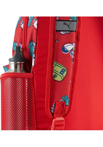 Puma Puma Phase Aop S Bp Sırt Çantası-en: 25 Cm, Boy: 37 Cm, Derinlik: 12 Cm 09132415 Kırmızı