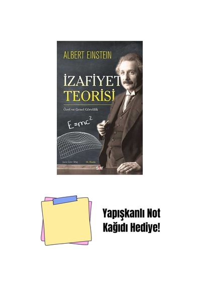 İzafiyet Teorisi 100 Yıl Basımı + Yapışkanlı Not Kağıdı