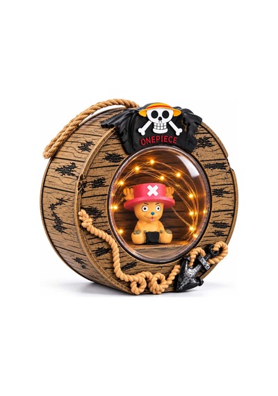 One Piece Monkey D. Luffy Varil Tasarımlı Led Işıklı Biblo & Gece Lambası Chopper I Chopper I