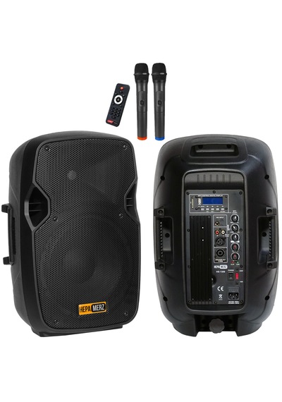 Hs-1300a Mikrofonlu Taşınabilir Ses Sistemi Seti 10 İnç 1300w