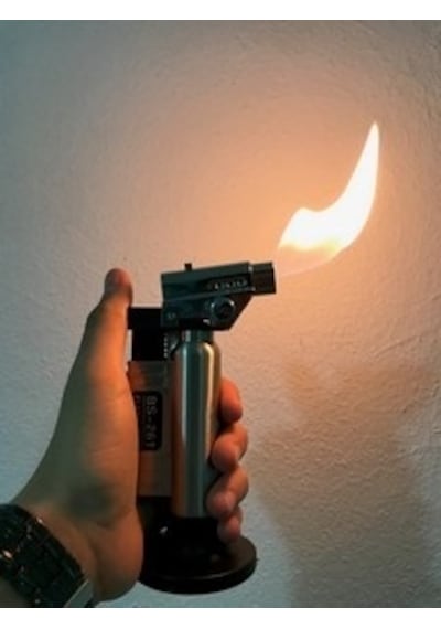 Torch Pürmüz Mavi Alev Çakmak Çok Renkli