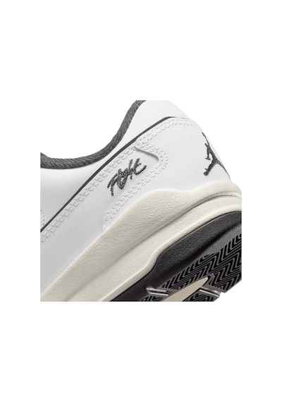 Nike Jordan Flıght Court Gs Leather Sneaker Hakiki Deri Günlük Spor Ayakkabı Beyaz Beyaz