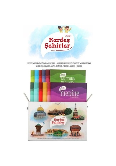 Kardeş Şehirler - 12 Kitap Takım Kutulu- Türkiye Diyanet Vakfı Yayınları