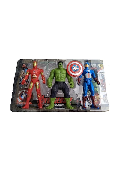 Avengers 2 Süper Kahraman Oyuncak 3'lü Projeksiyon Işıklı Aksesua
