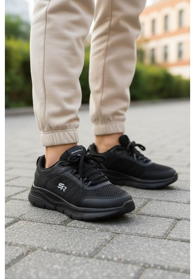 Tuğba Ortopedi 1005 Genç Rahat Sneaker Siyah