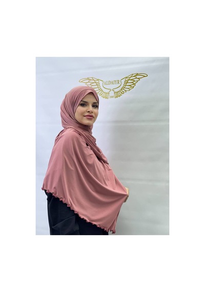 Aldaıyr Tesettür Sandy Şal İpli Pembe Gul