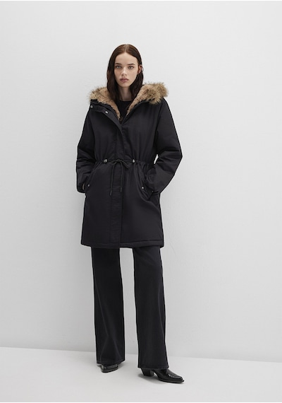 Mavi - Siyah Parka 1110786-900 Siyah