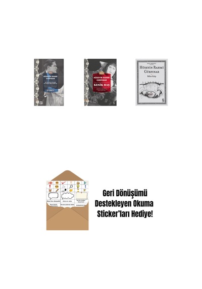 Kuyrukluyıldız Altında Bir İzdivaç Cep Boy + Kesik Baş Günümüz Türkçesiyle + Billur Kalp + Okuma Sticker'ları