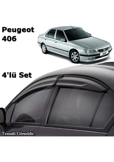 Peugeot 406 Mugen Cam Rüzgarlığı 4 Lü Takım