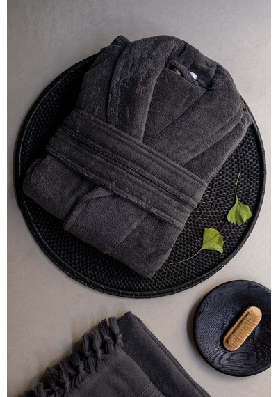 Bambu Soft Bornoz Su Emici Yumuşacık Kadın / Erkek Bornoz Aura - 938680037 Aura