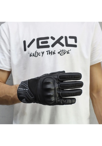 Vexo Impact H2o Motosiklet Eldiveni Siyah